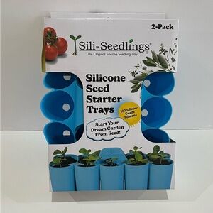 Sili-Seedlings Silicone Seed Starter Trays - Blue